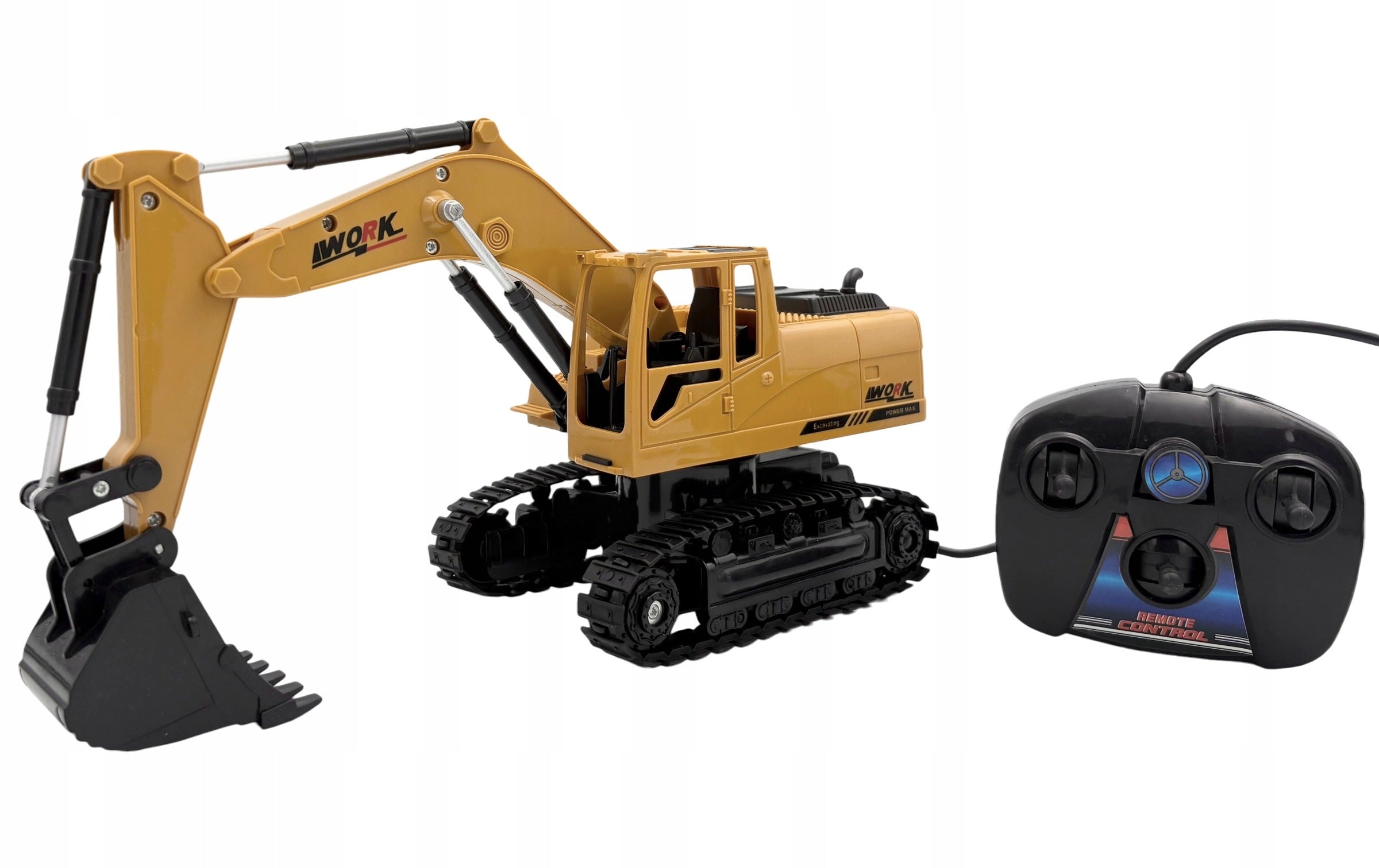 Excavator Remote Controlled Battery Operated Excavator Construction Machine Driving 001 Packaging status original