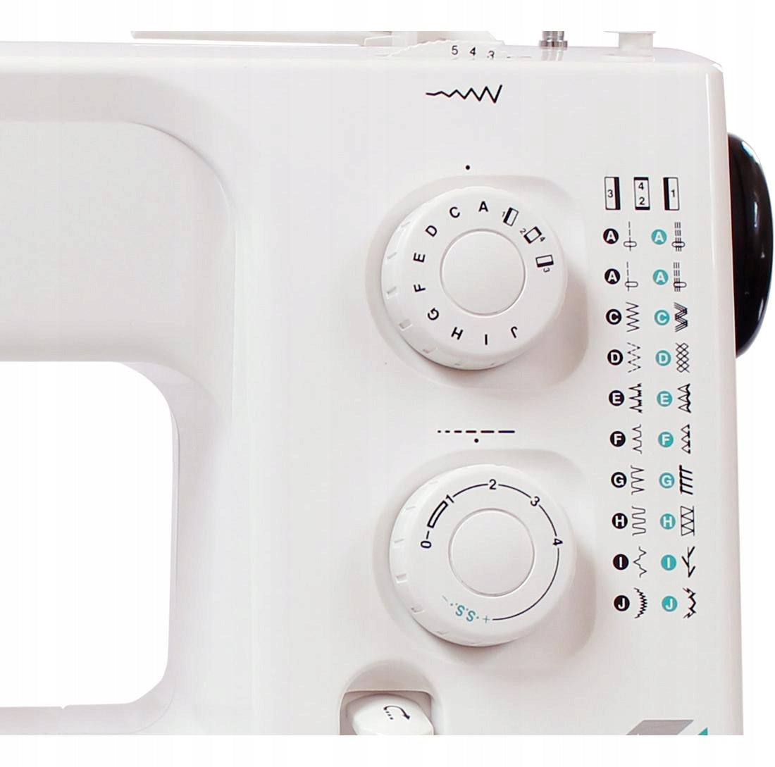 Excellent hobby sewing machine JANOME JUBILEE 60507 Material metal