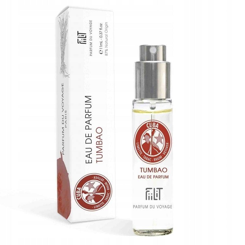 Exclusive ECO Eau de Parfum, Tumbao-Cuba, Zero Waste, 11 ml, FiiLiT
