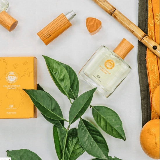 Exclusive Organic Eau de Parfum, fragrance: Mazhar-Atlas, 50 ml, FiiL Packaging status original