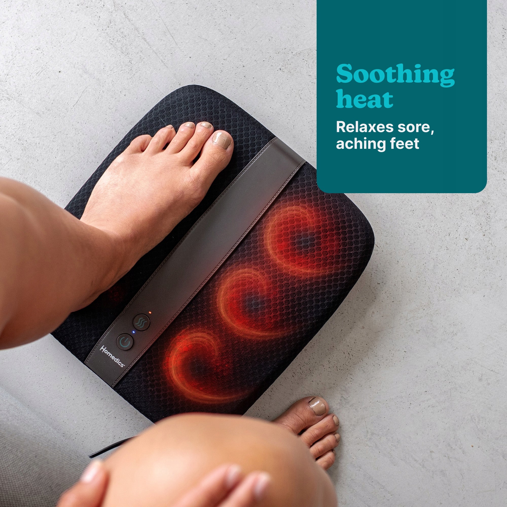 Exclusive Shiatsu Foot Massager with Thermotherapy HoMedics FM-TS12 - 2026 Packaging status original
