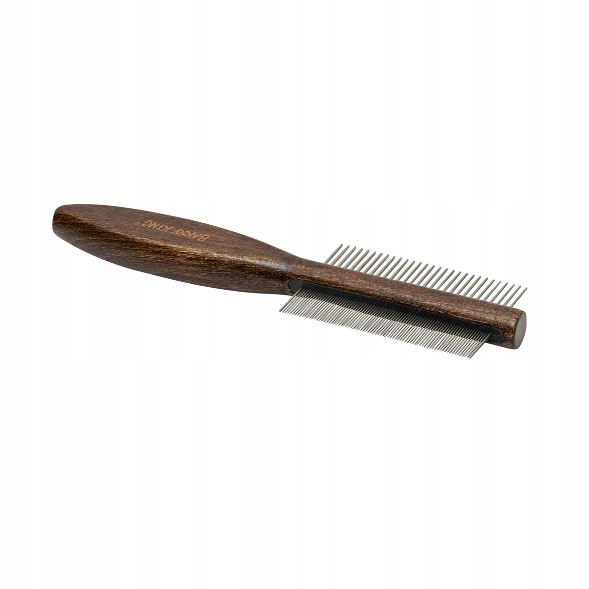 Exclusive double-sided comb, for animals, beech wood handle, 29/ Brand Barry King