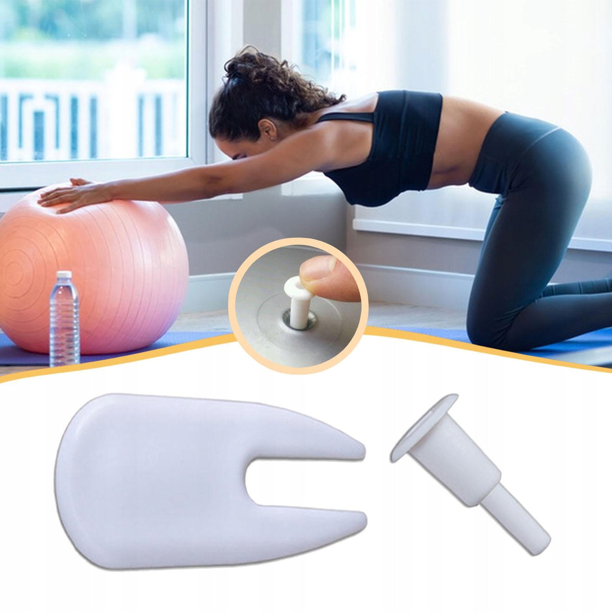 Exercise Ball Plug for Jump Horse Fitness Accessory Exercise Equipment