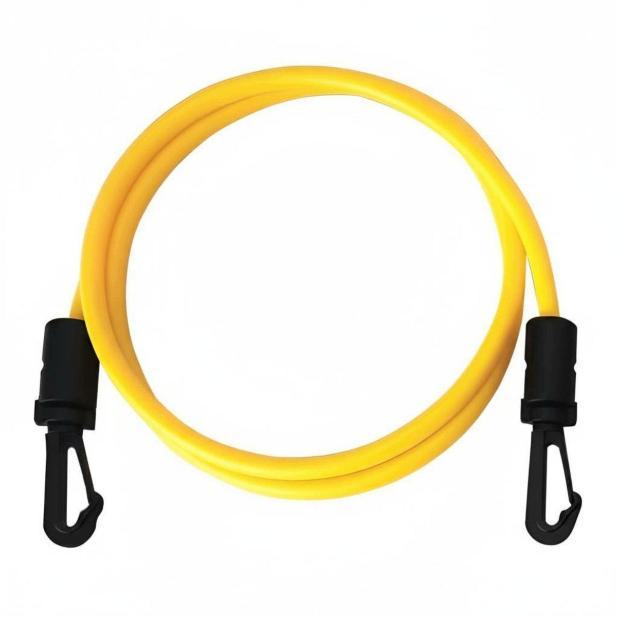 Exercise Bands Kit Multiple Resistance Colors Lightweight Loops 10lb Yellow