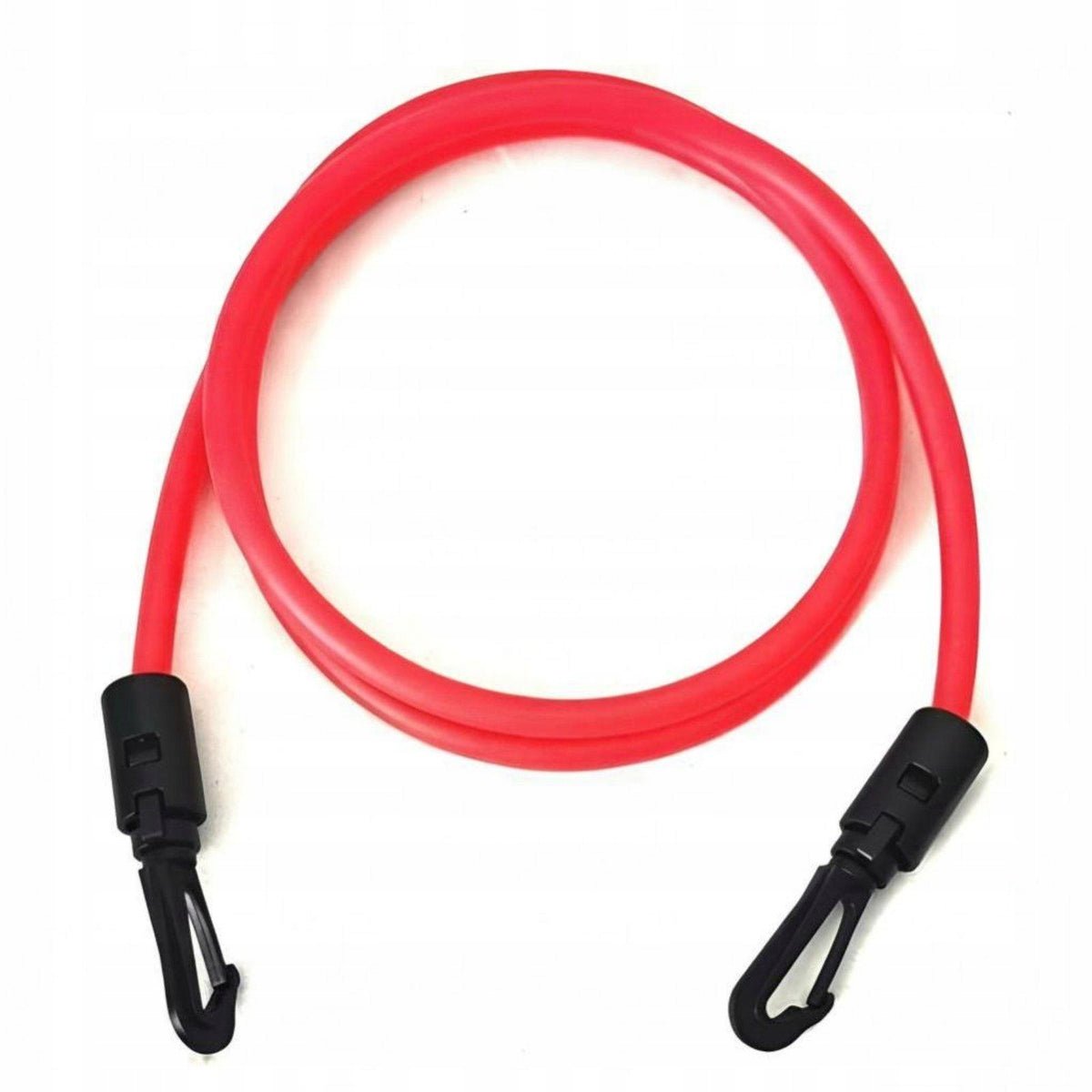 Exercise Bands Kit Multiple Resistance Colors Lightweight Loops 15lb Red