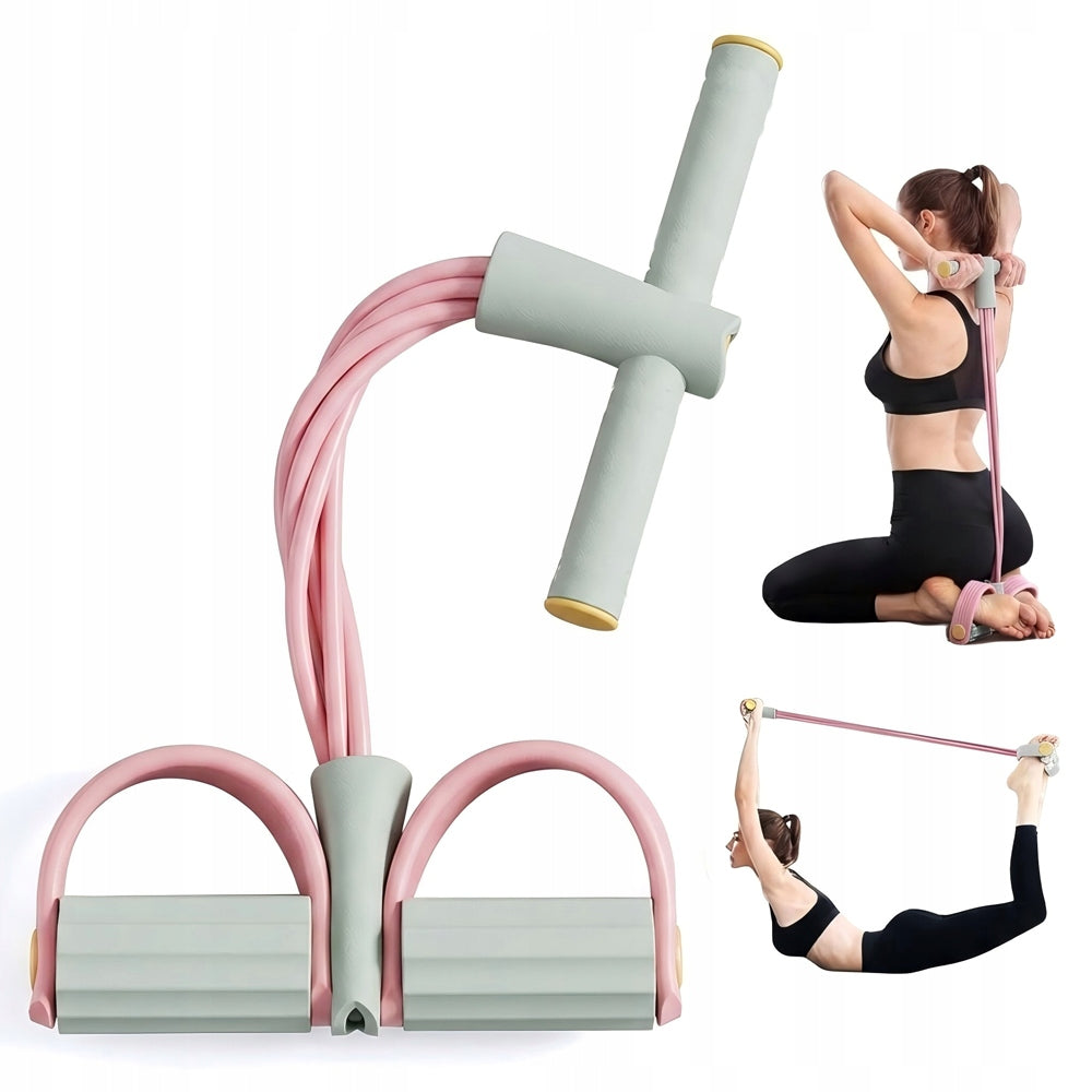 Exercise Expander Resistance Rubber for Fitness Pedals for Women Abdominal Legs