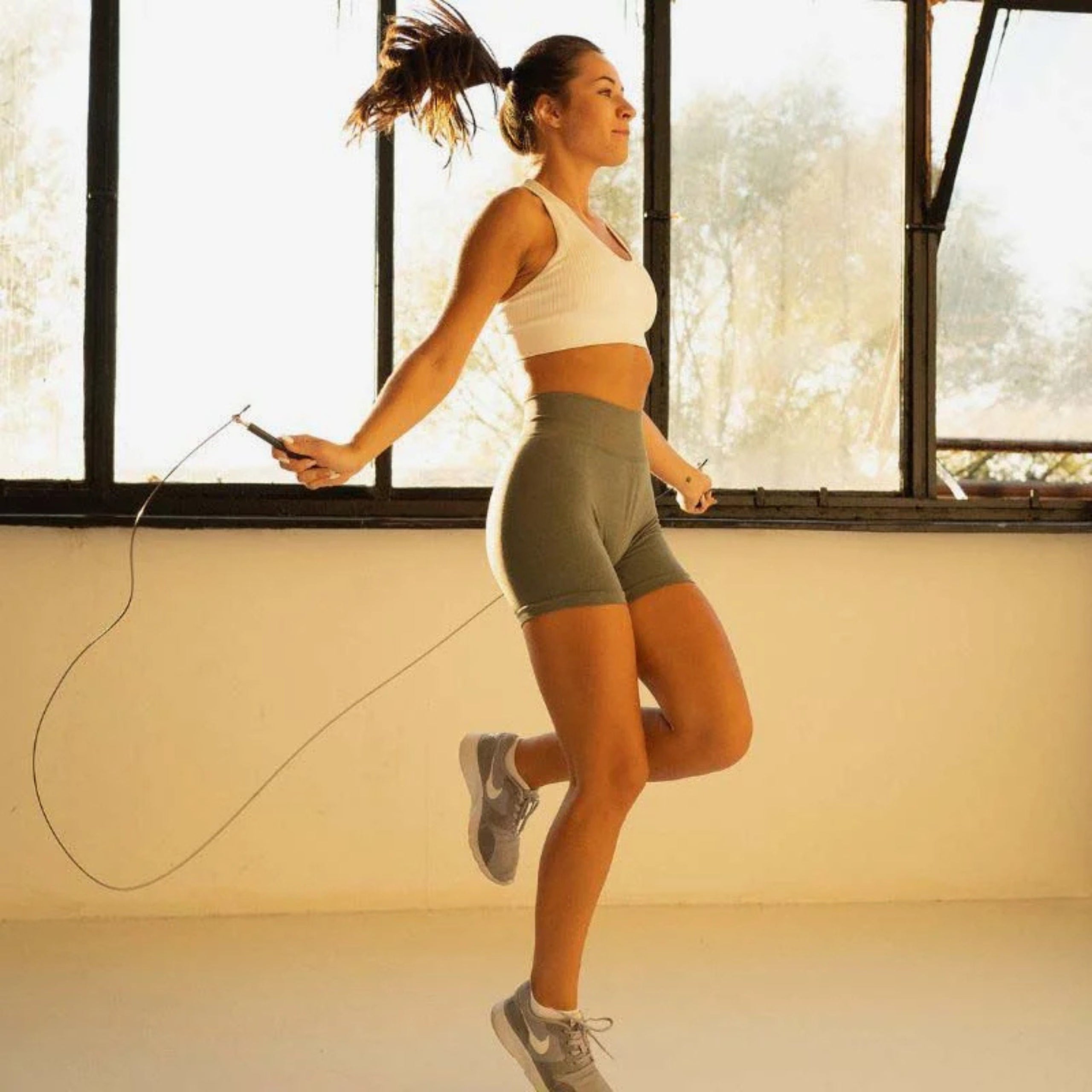 Exercise Jump Rope Plastic Adjustable Crossfit Lightweight Line Sport 3m Brand Line Sport