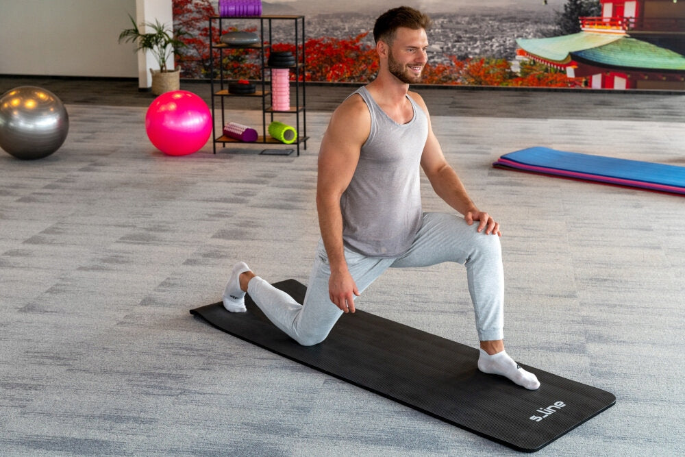 Exercise Mat S-LINE SA006K Black Material NBR material