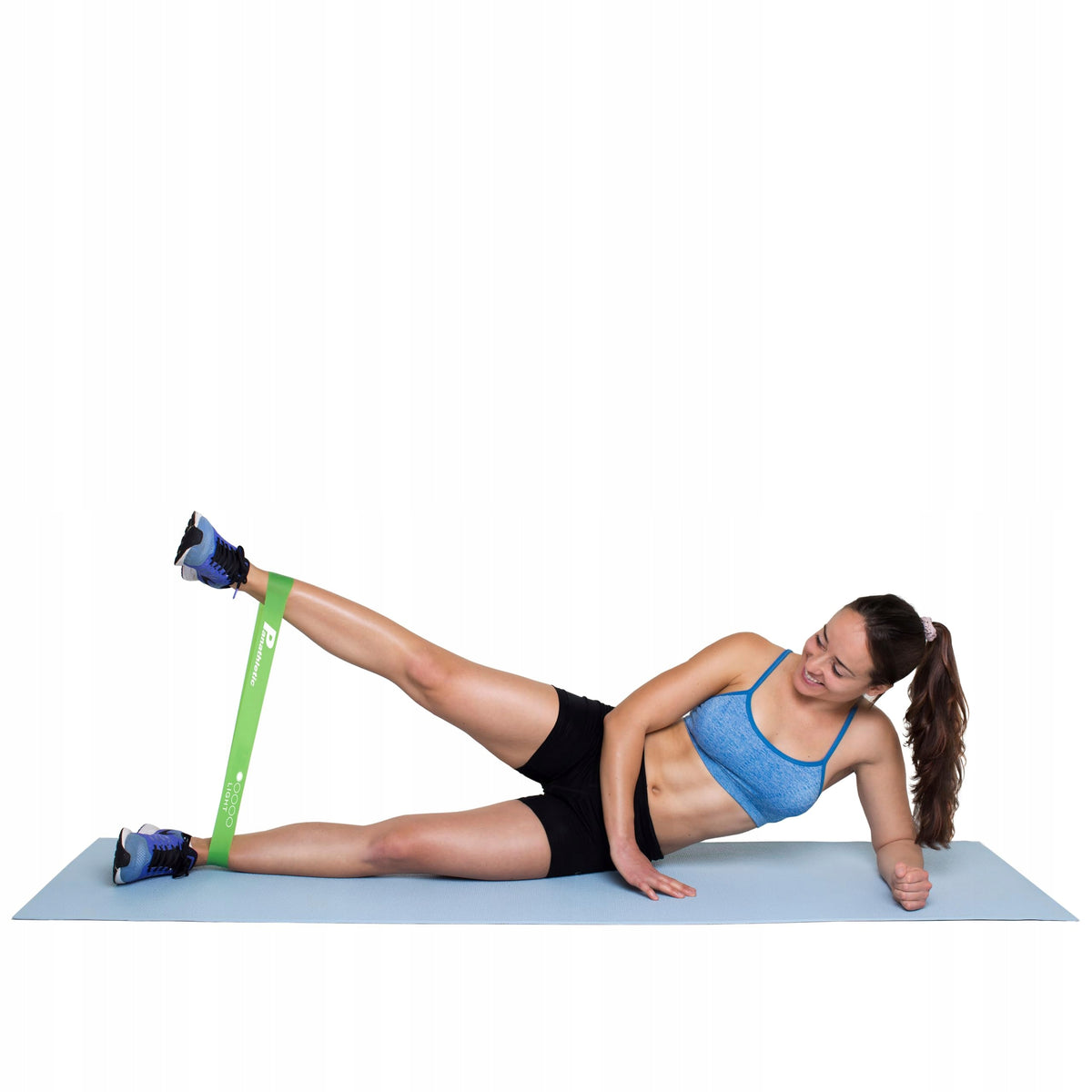 Exercise Resistance Bands Set of 5 Anti Snap Multicolor Packaging status original