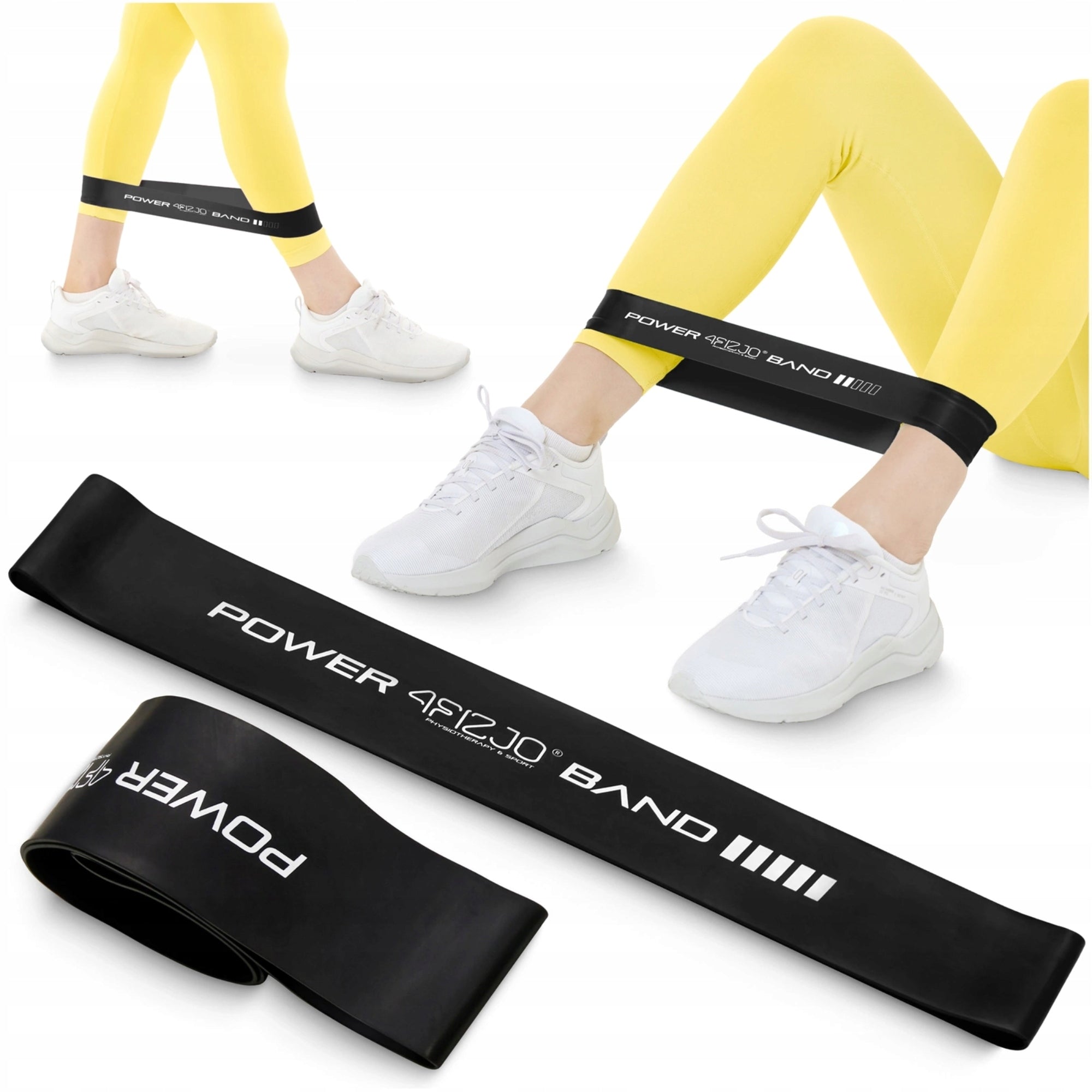 Exercise Rubber MINI BAND Fitness Tape 4FIZJO 1,2