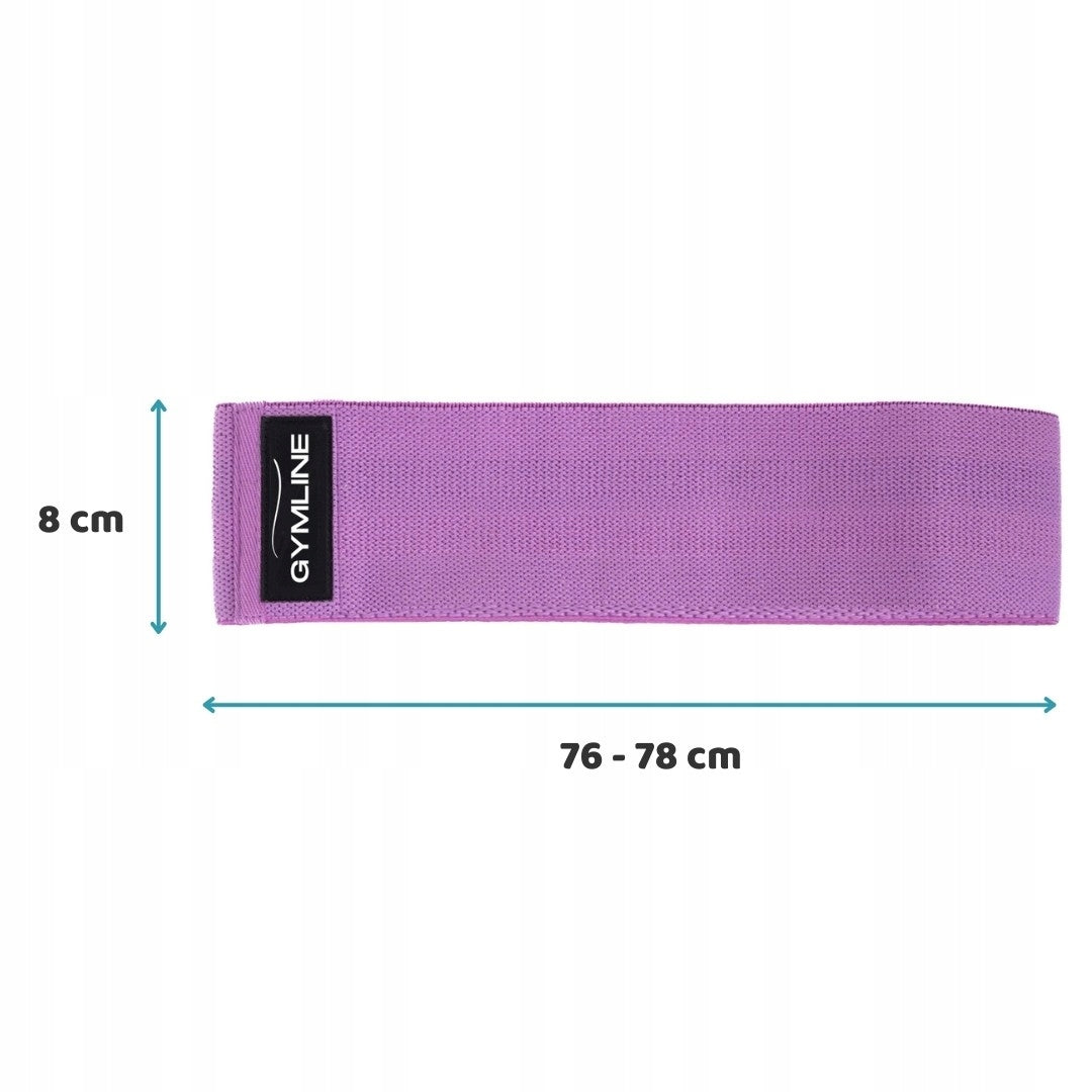 Exercise Rubber Material Tapes - Set of 5 + BAG Model TAŚMY MATERIAŁOWE DO ĆWICZEŃ - ZESTAW 5 SZTUK