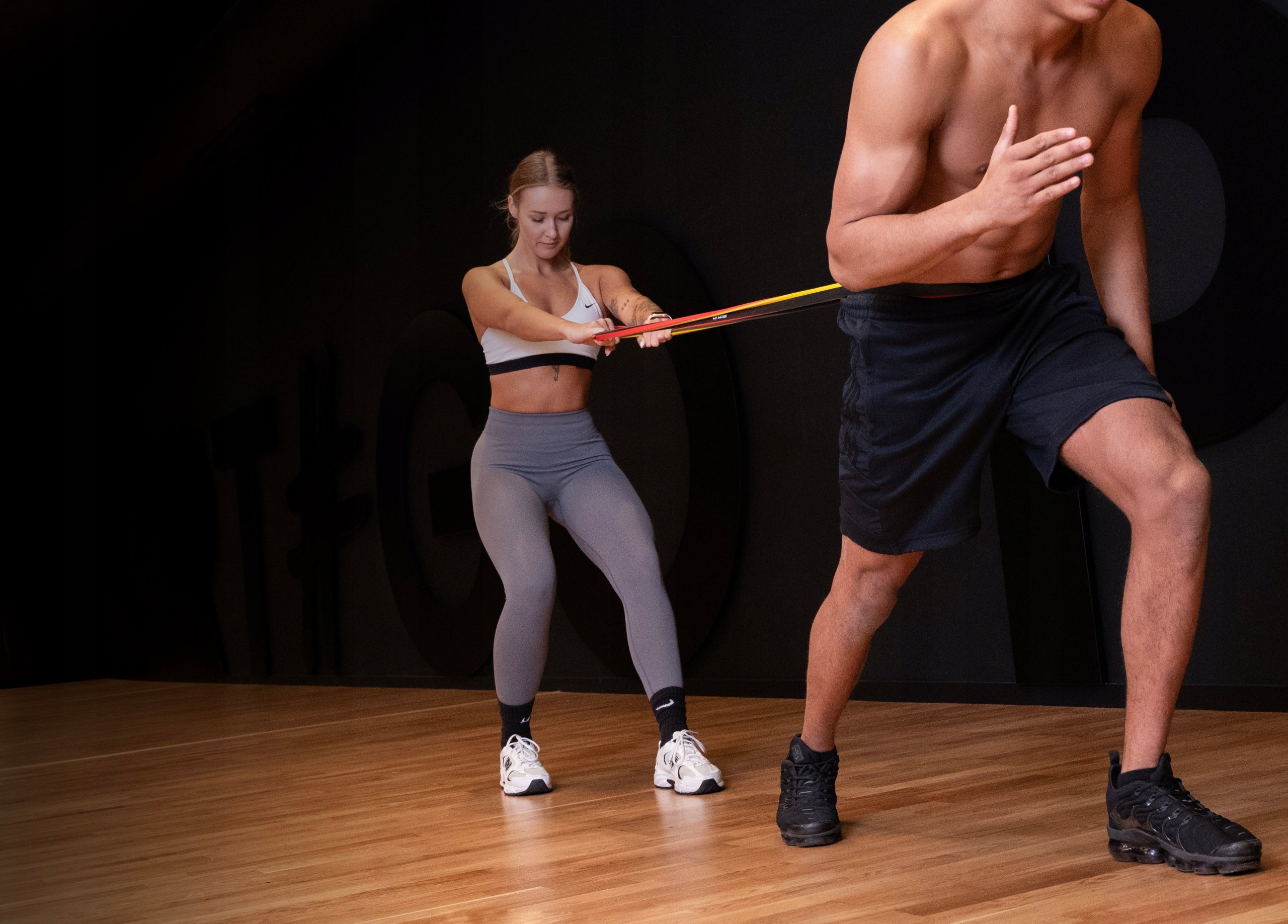 Exercise Rubbers FIZYO POWER BAND Strong Resistance Bands Fitness Crossfit 3 pcs Length 208 cm