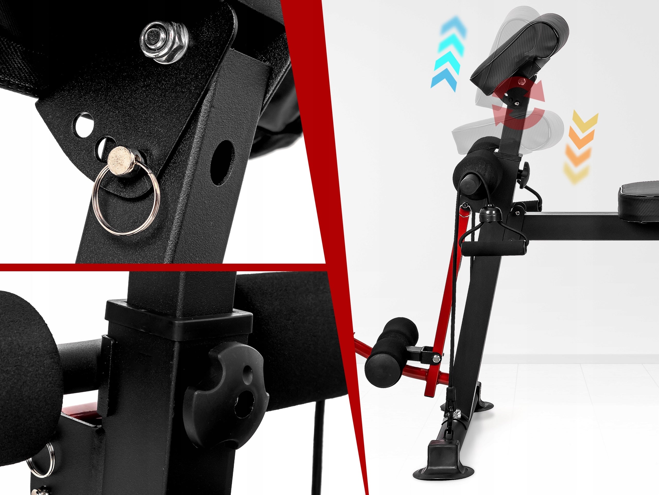 Exercise Training BENCH PRAYER BOOK PRESS Bench Adjustable Folding Model WIELOPOZYCYJNA XG-040