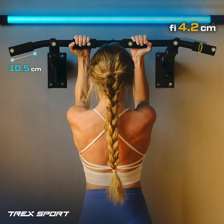 Exercise Wall Pull-Up Bar Bag Holder 250kg Trex Sport Kind bars