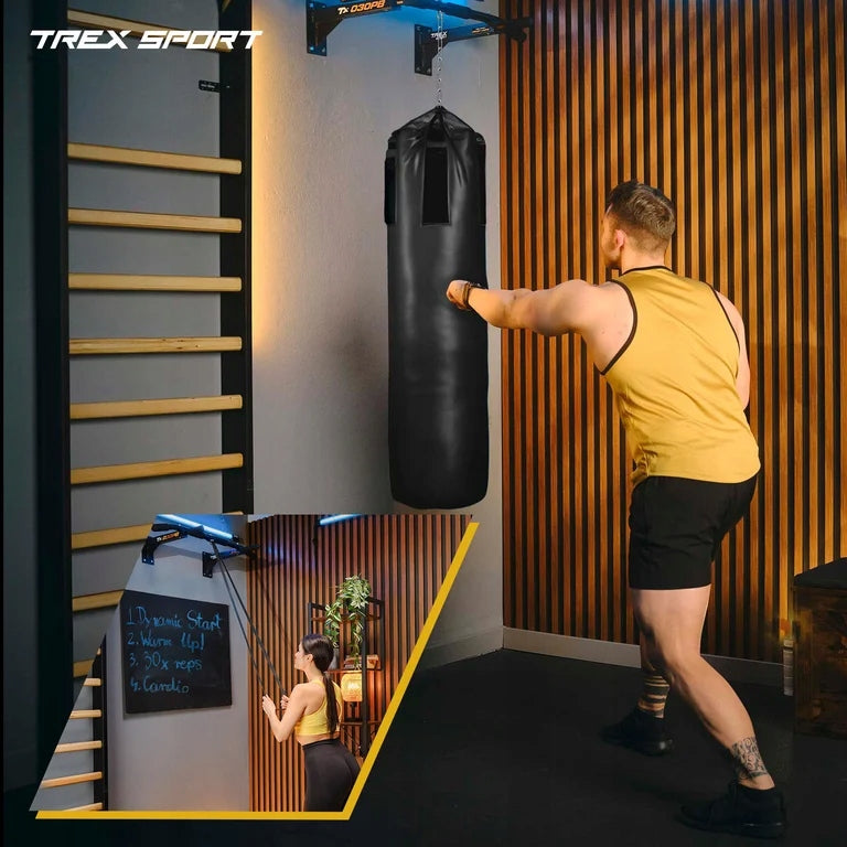 Exercise Wall Pull-Up Bar Bag Holder 250kg Trex Sport Model TX-030PB