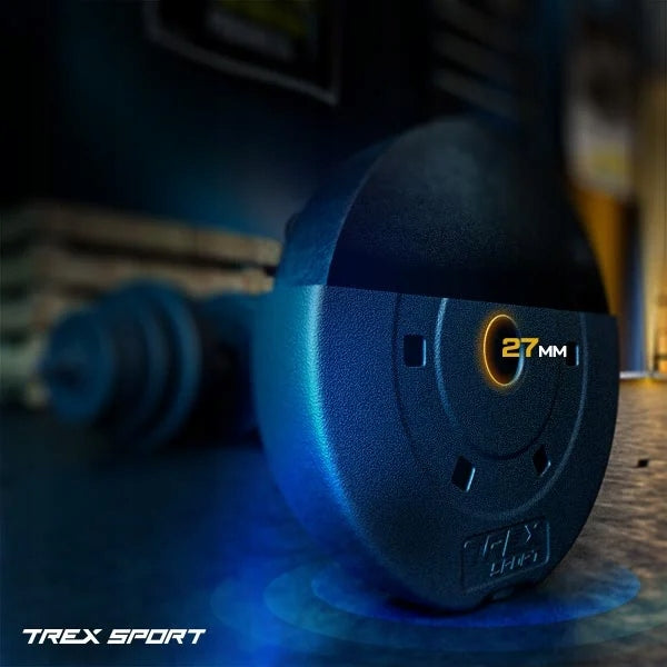 Exercise barbell set bituminous loads griffin 28kg Trex Sport Weight 28 kg