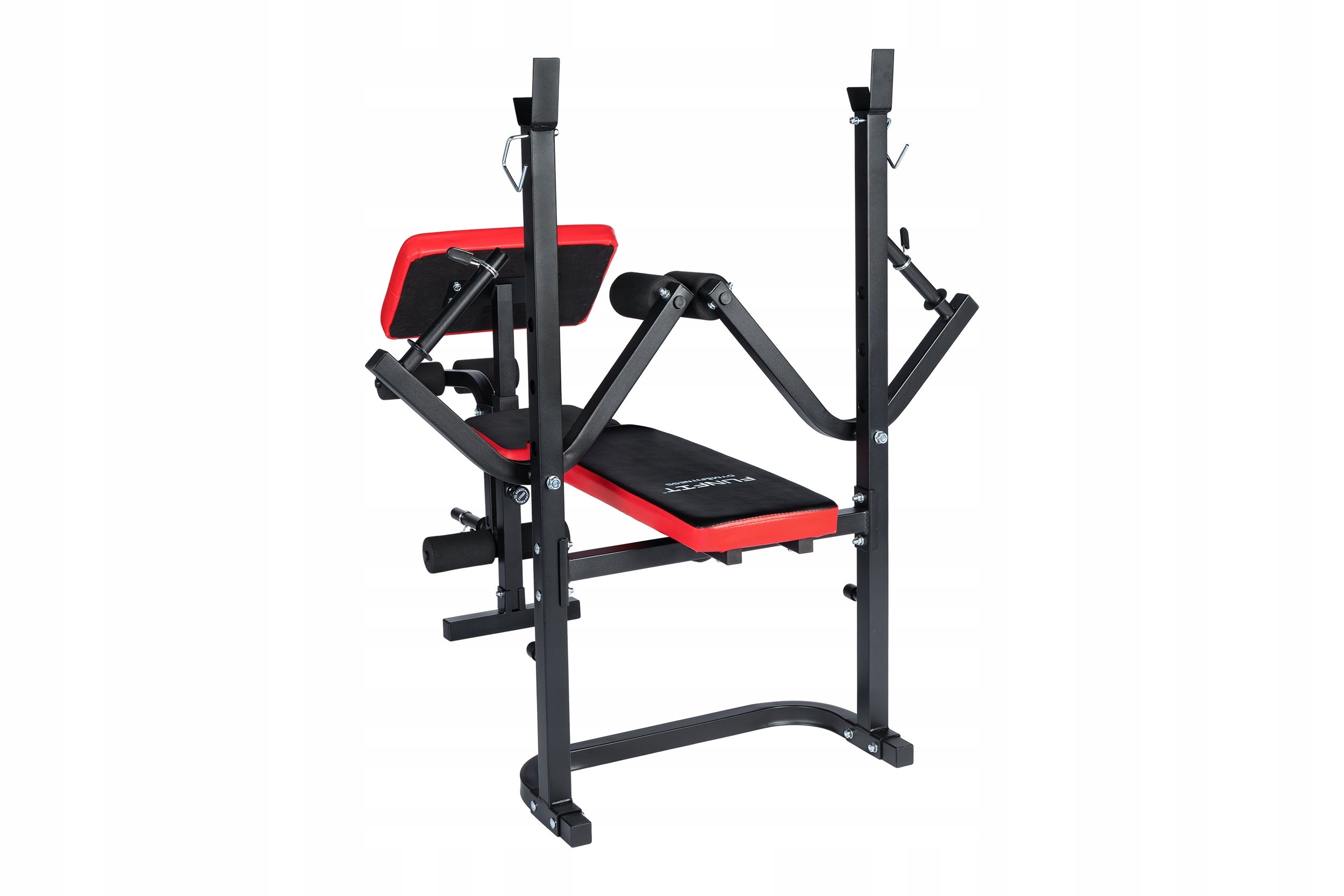 Exercise bench adjustable barbell racks with prayer book FUNFIT Brand Funfit