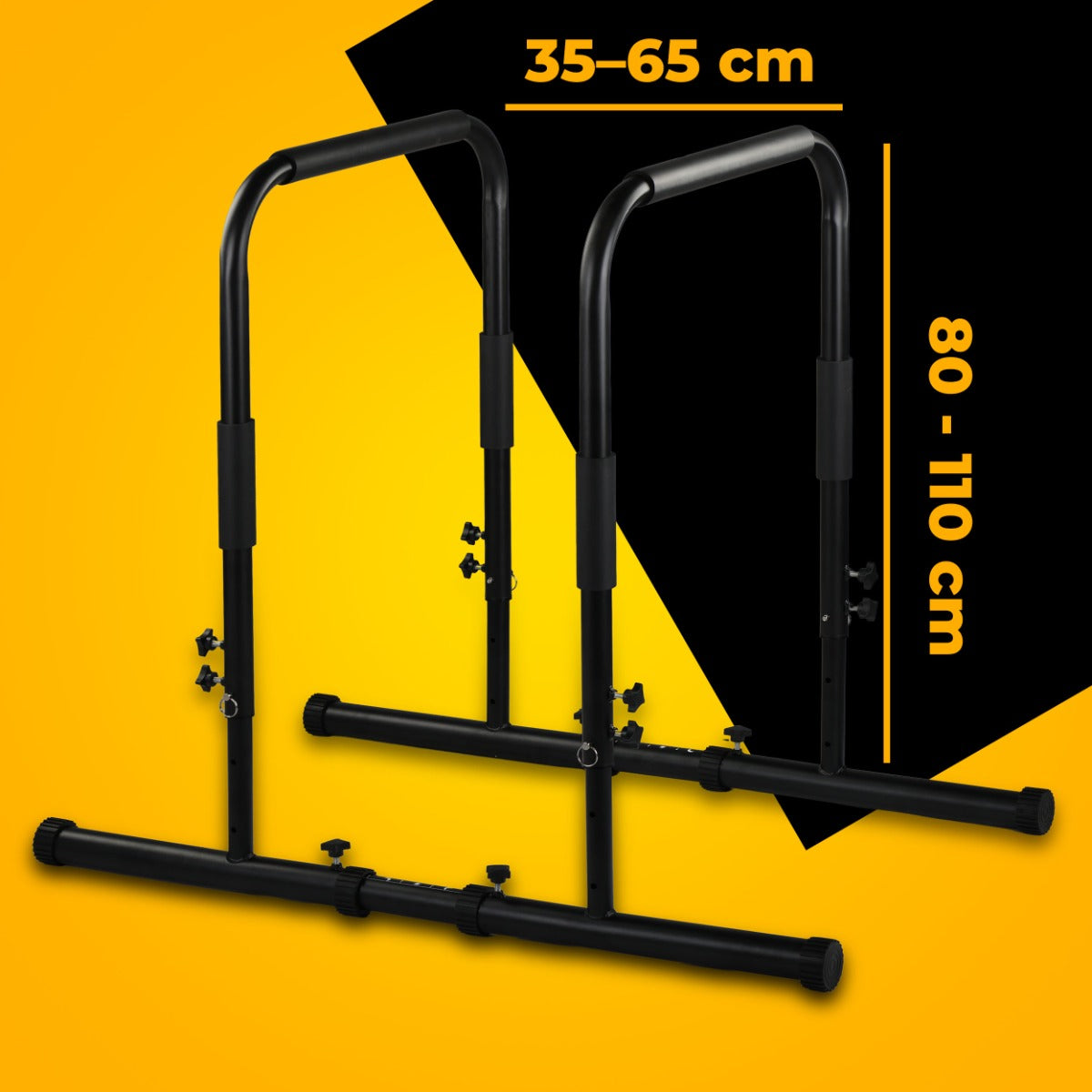 Exercise handrails 500kg dips multifunctional with non-slip adjustment Manufacturer code 24071