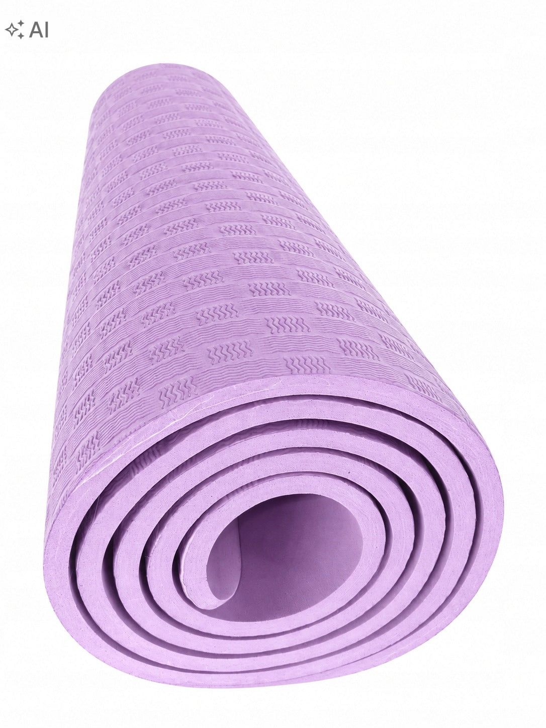 Exercise mat 180 cm x 60 cm purple Packaging status original