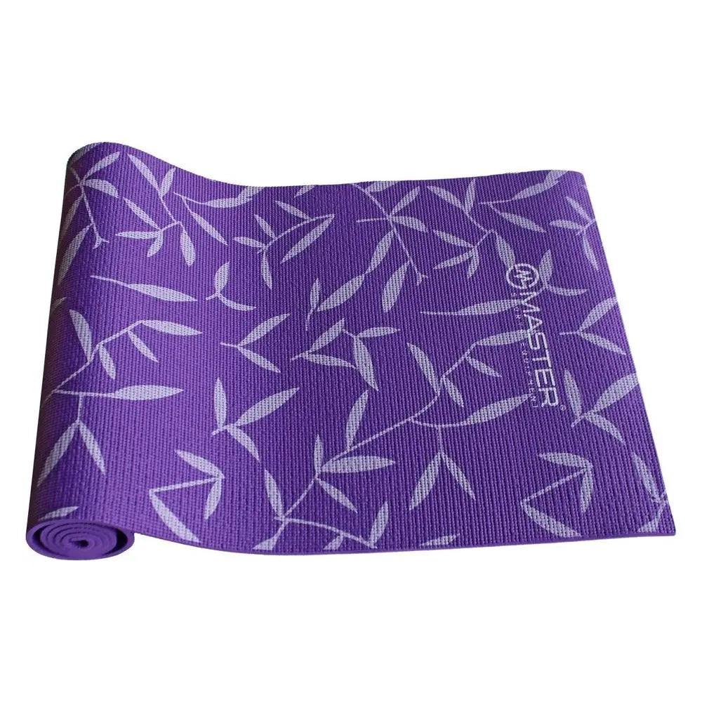 Exercise mat MASTER Yoga PVC 8 mm - 173 x 61 cm Manufacturer code MAS4A341-violet