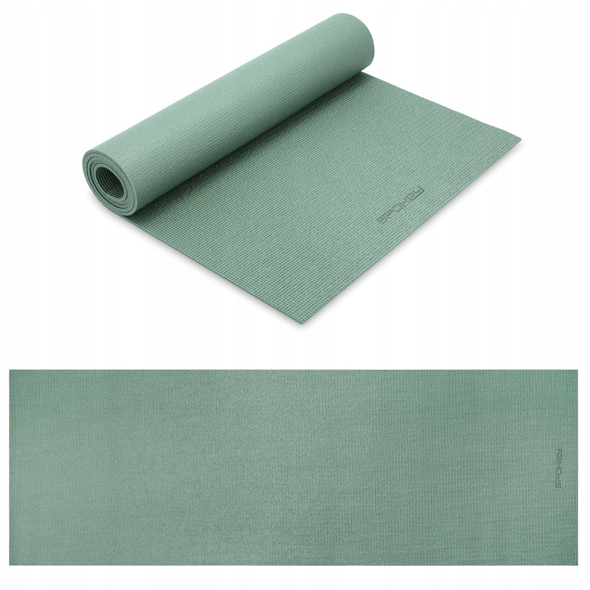 Exercise mat Spokey Lightmat 6 mm non-slip PVC 183x61 cm green