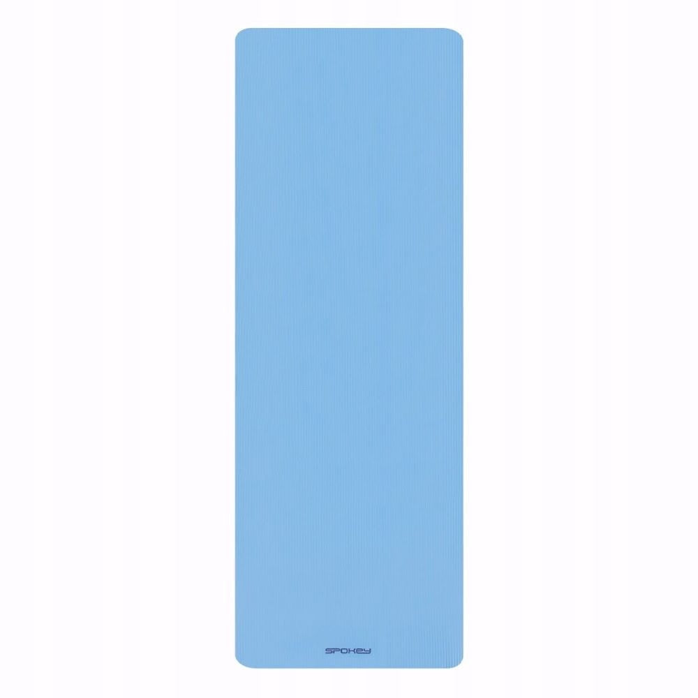 Exercise mat Spokey Softmat 1 cm - blue, non-slip, lightweight Color black