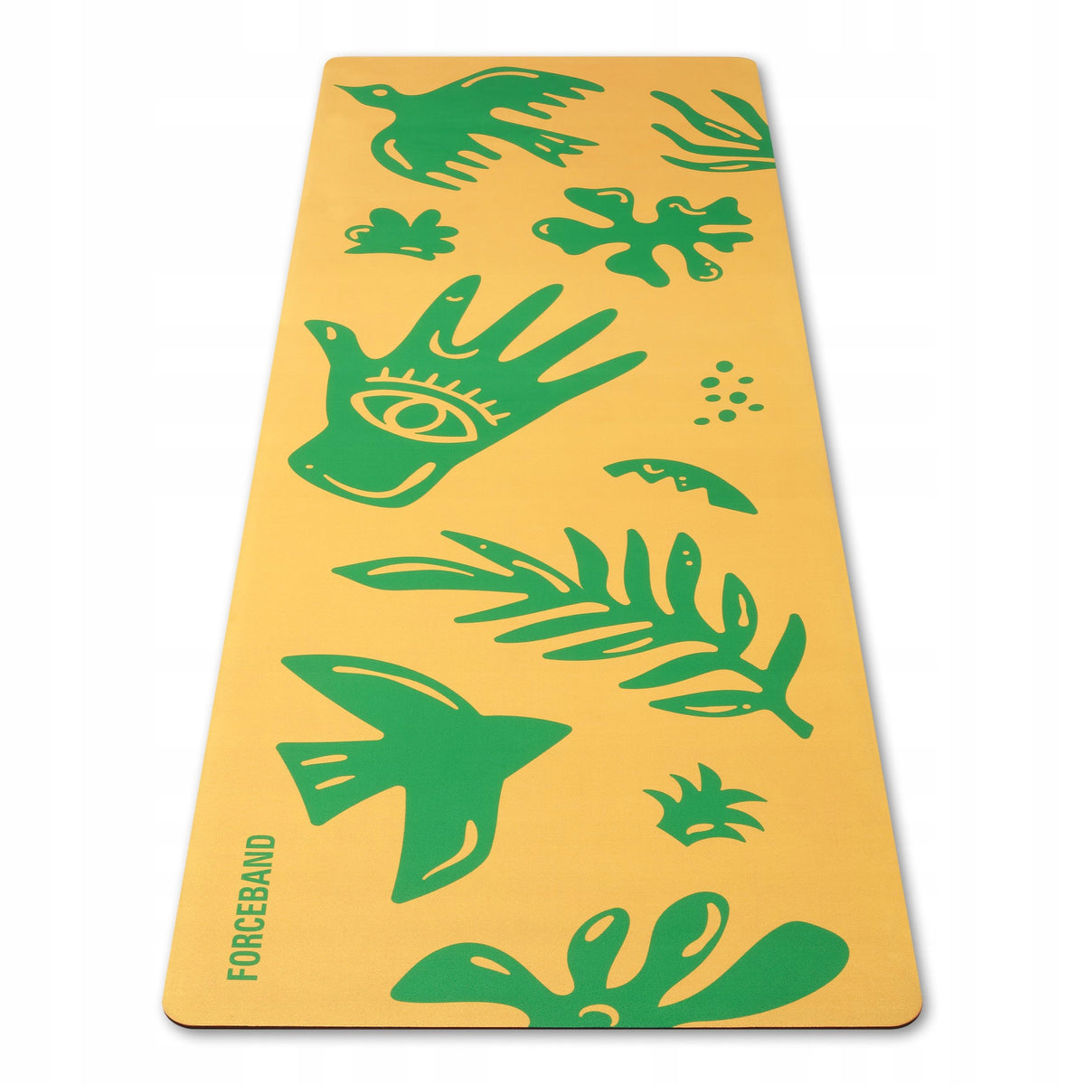 Exercise mat YOGA PILATESS FITNESS NON-SLIP COMFORTABLE 0,4 mm