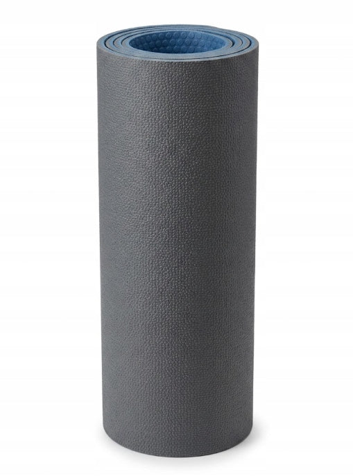 Exercise mat grey blue soft