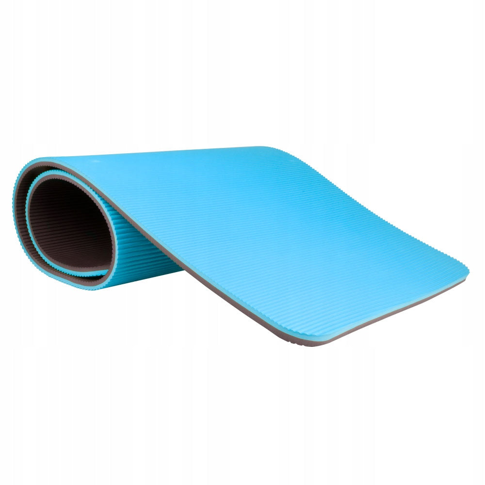 Exercise mat inSPORTline 180x60x1,6cm Blue Color blue