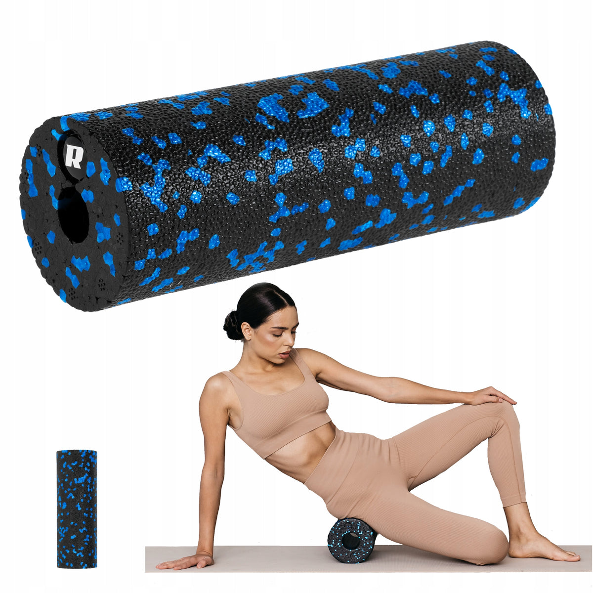 Exercise rehabilitation massage roller 5x15cm EPP REBEL foam