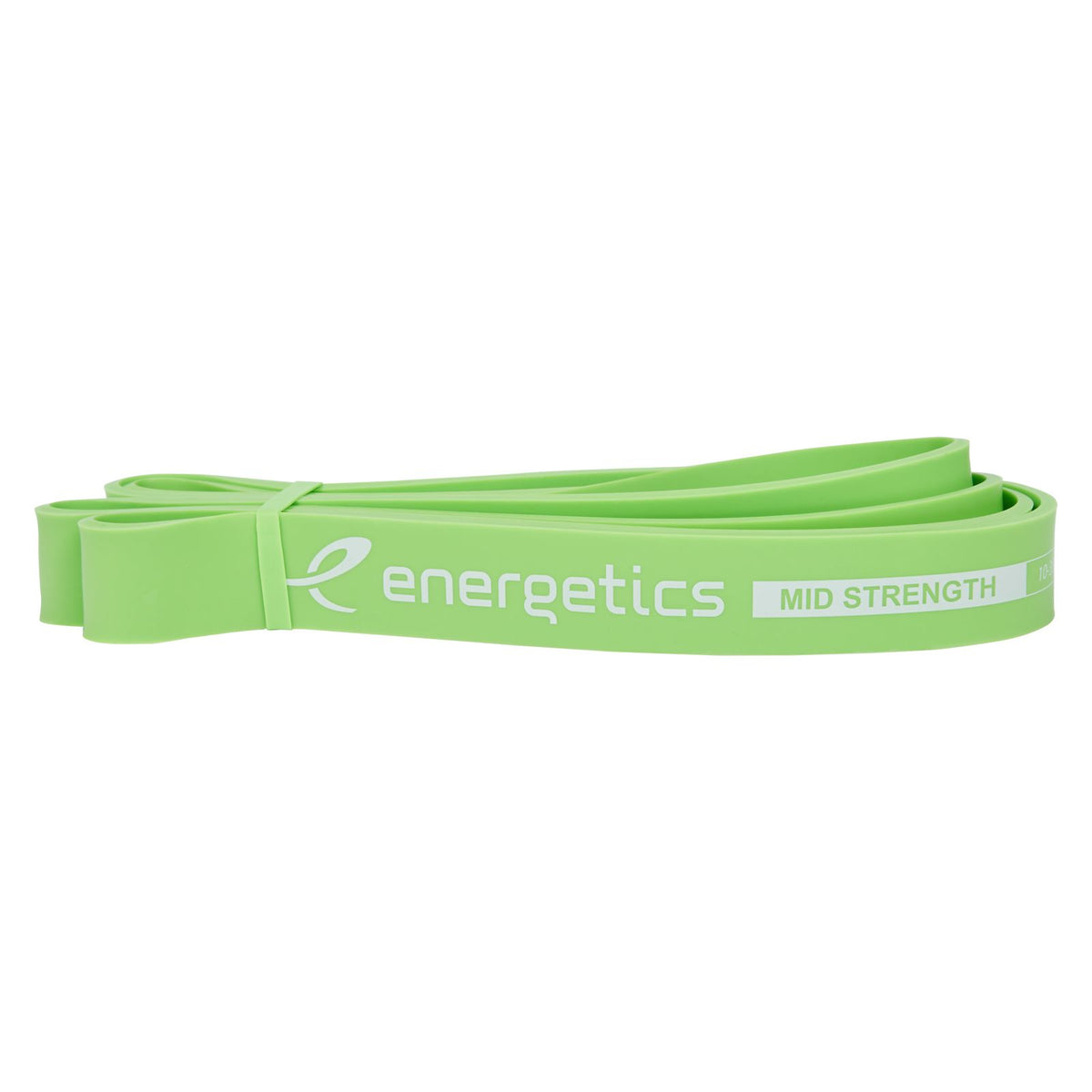 Exercise rubber Energetics Strength 208cm LATEX Color green