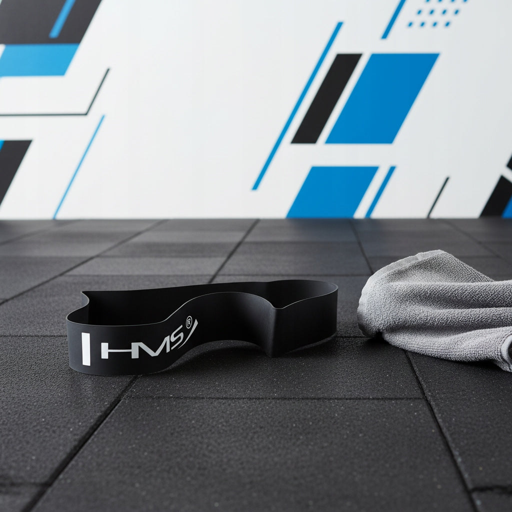 Exercise rubber GU04 black 1,2x50x600mm HMS Brand HMS