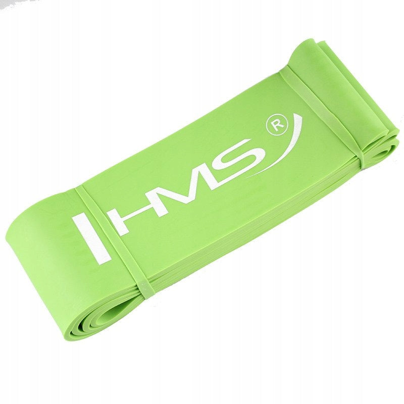 Exercise rubber GU05 lime 83x4,5x2080mm HMS Color green