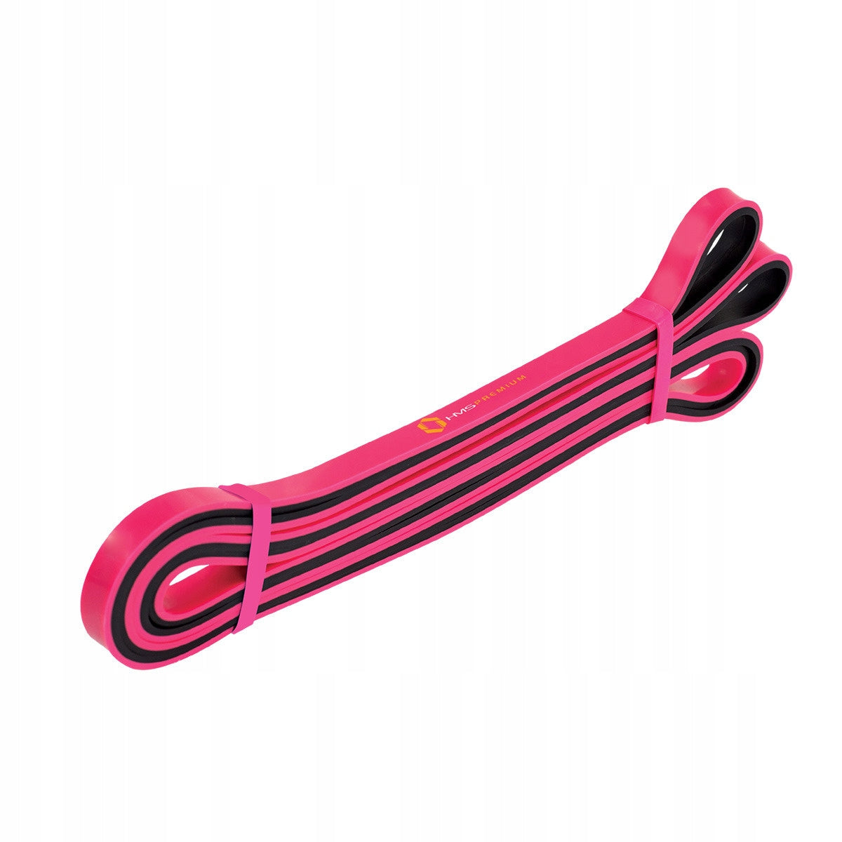 Exercise rubber GU06 pink-black 13x5x2250mm HMS
