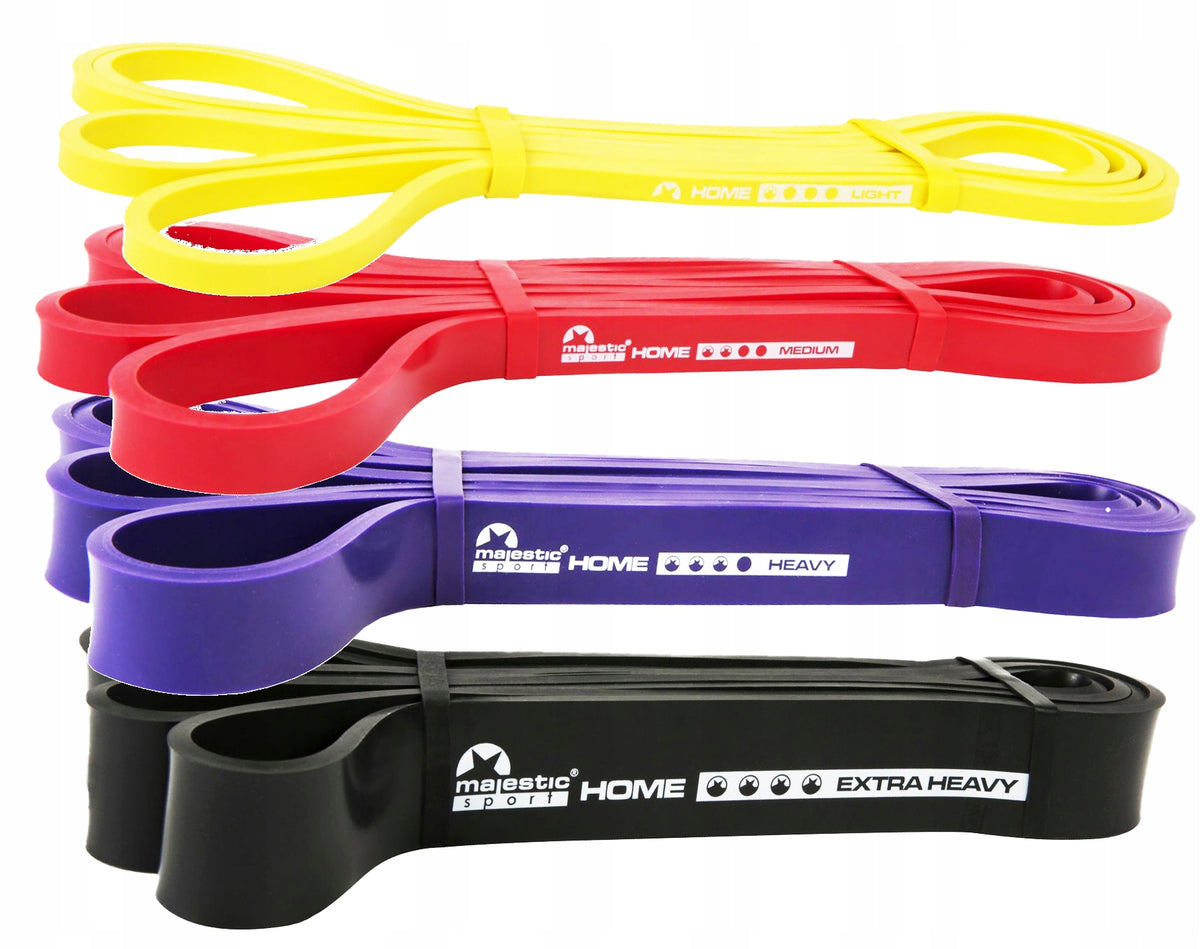 Exercise rubber Majestic Sport 2-39 kg 4 pcs.