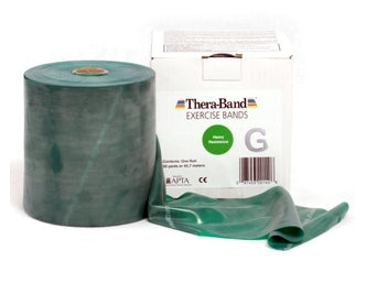 Exercise rubber resistance rubber THERA BAND resistance strong green 1,5 m