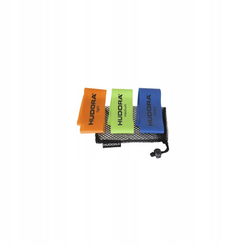 Exercise rubbers HUDORA mini band 3pcs Color multicolor