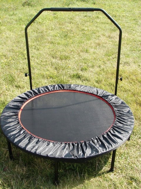 Exercise trampoline for children and adults, WITH HANDRAIL, DIAMETER 120 cm Max. weight load 100 kg