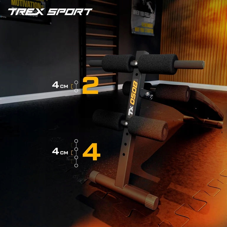 Exercise weight bench slant bench folding Trex Sport Packaging status original