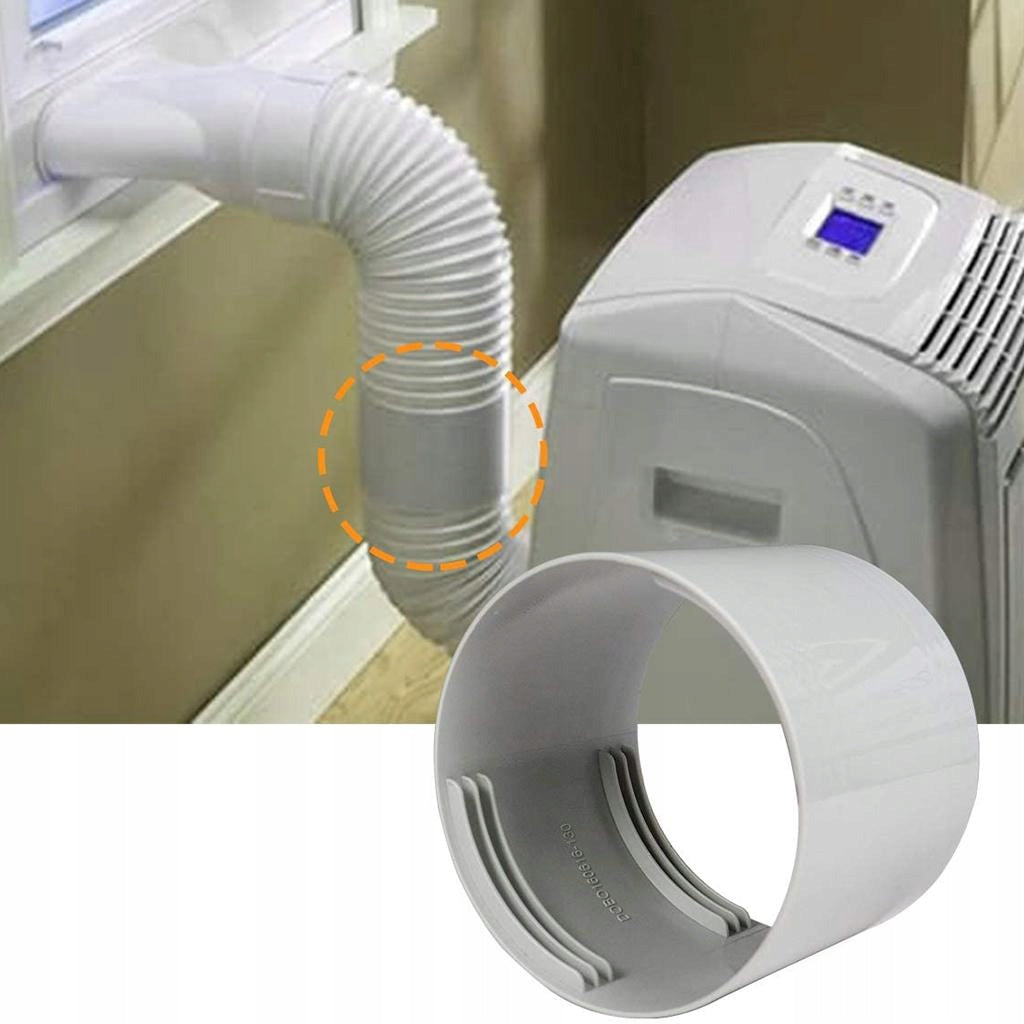 Exhaust Hose Connector Coupling Extension Vent Hose Coupler 15cm