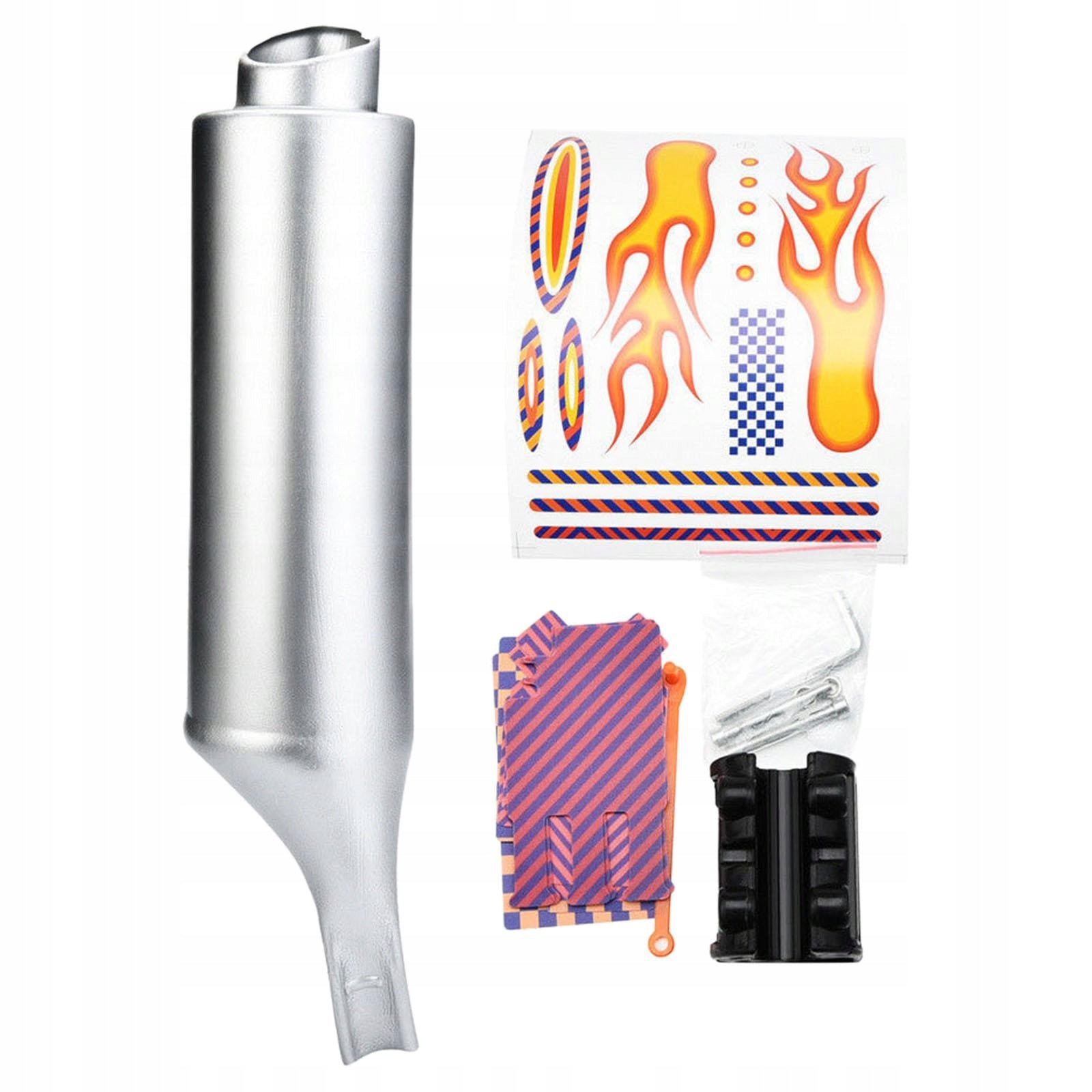 Exhaust Sound System,Bike Exhaust Pipe with Sound Effect Motorcycle Noise