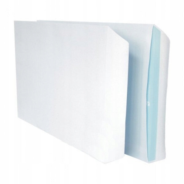 Expandable envelope RBD BI E4 LARGE CAPACITY 25 pcs Color white