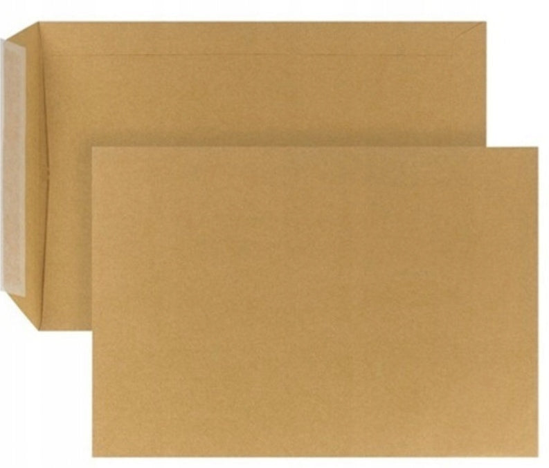 Expandable envelope RBD BR B4 LARGE CAPACITY 25 pcs Color brown