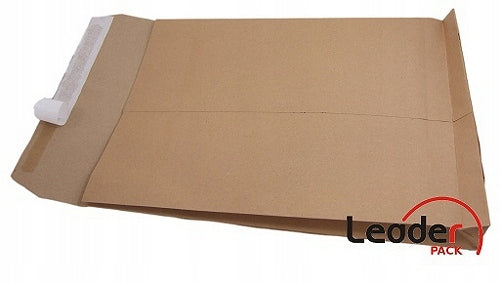 Expandable envelope with strap HK brown 250 PCS Packaging status original