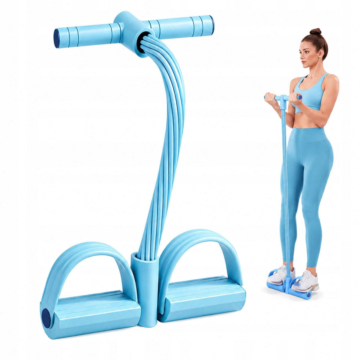 Expander 6 LINEK expander device for exercising the legs of the hands abdomen