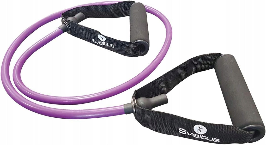 Expander Fitness Tube Medium Sveltus Purple Exercise Rubbers