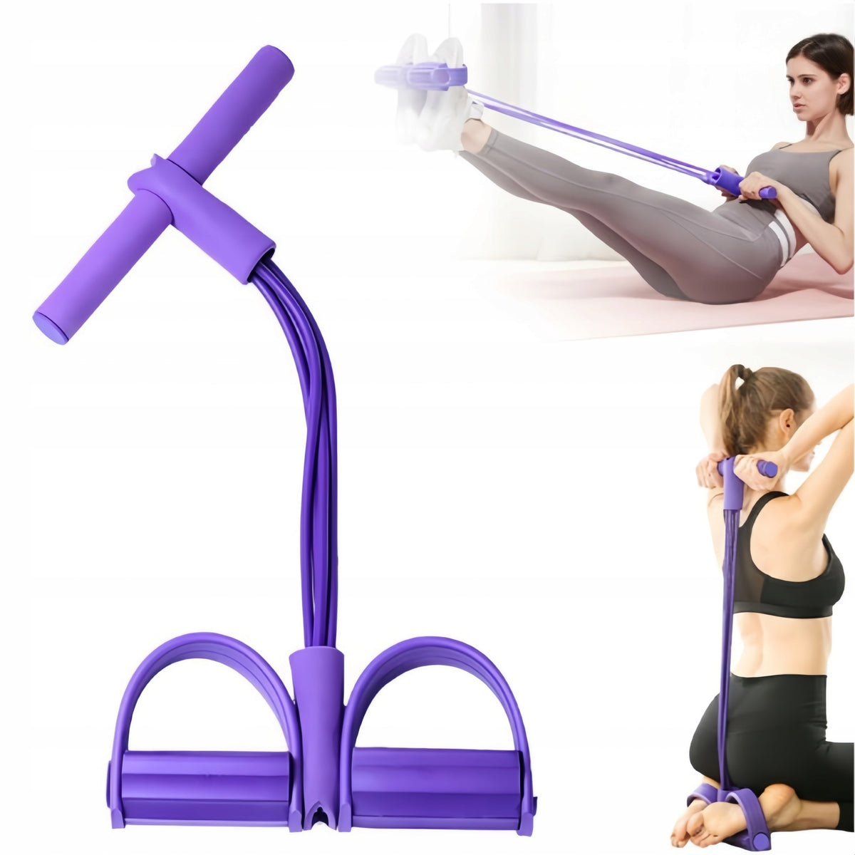 Expander Tape ABS CORE Abdominal Muscle Training At Home Fitness Sport