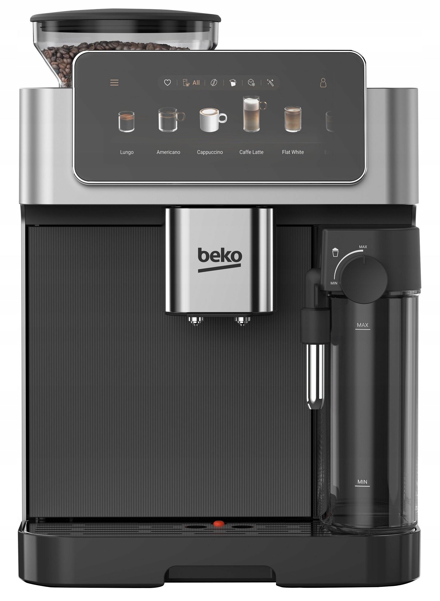 Express BEKO CaffeExperto CEG8564X Black and silver Model CEG8564X