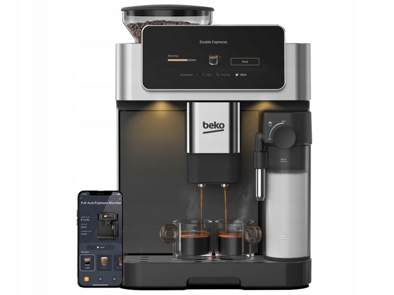 Express BEKO CaffeExperto CEG8564X Black and silver
