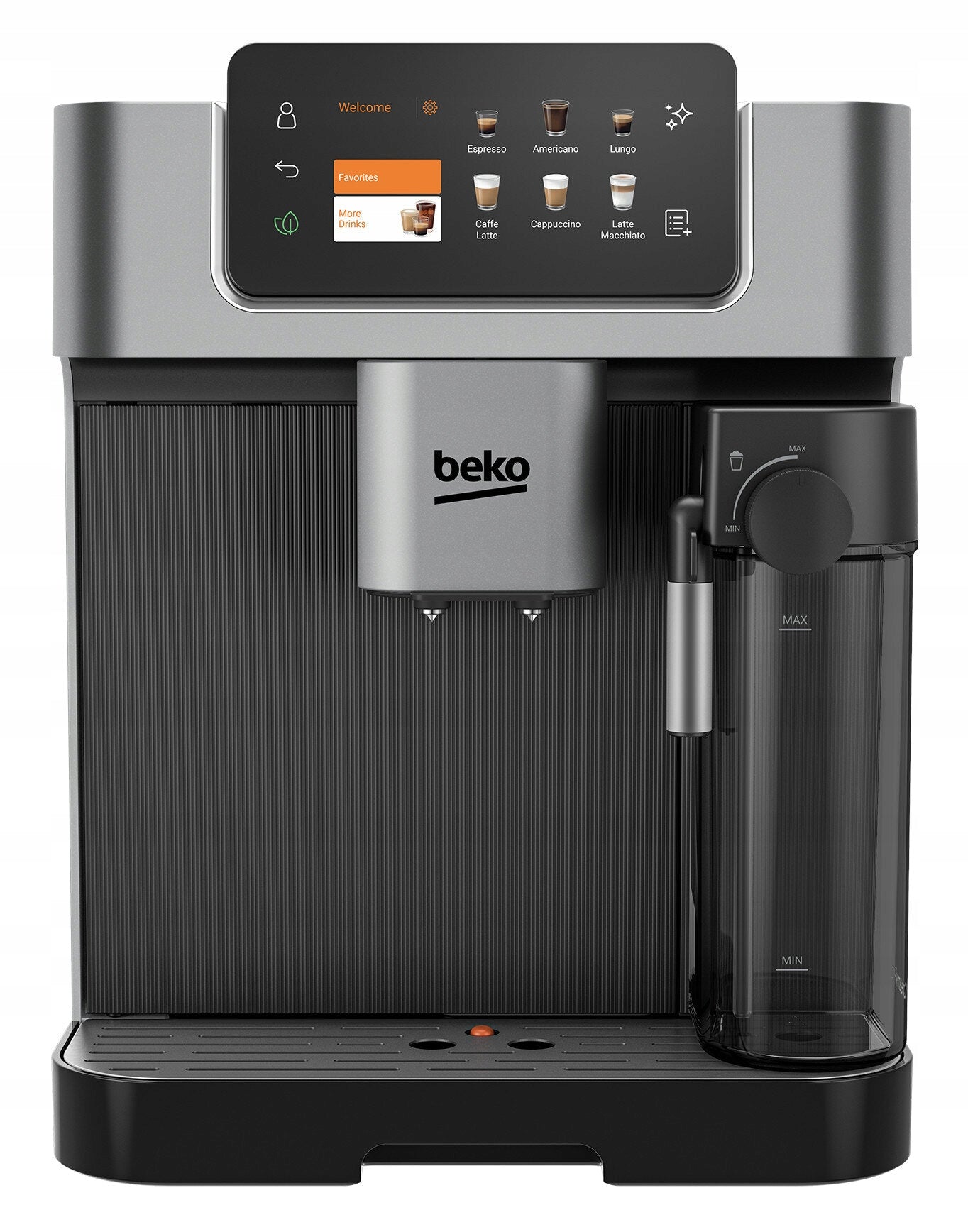 Express BEKO CaffeeExperto CEG7348X Black Dominant color black